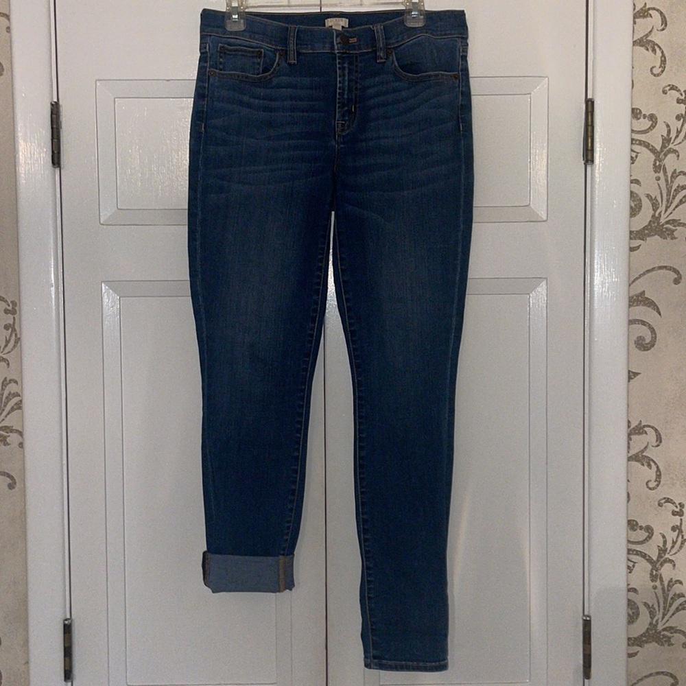 J. Crew Medium Wash Skinny Jeans